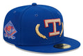 Texas Rangers Gold Leaf Blue