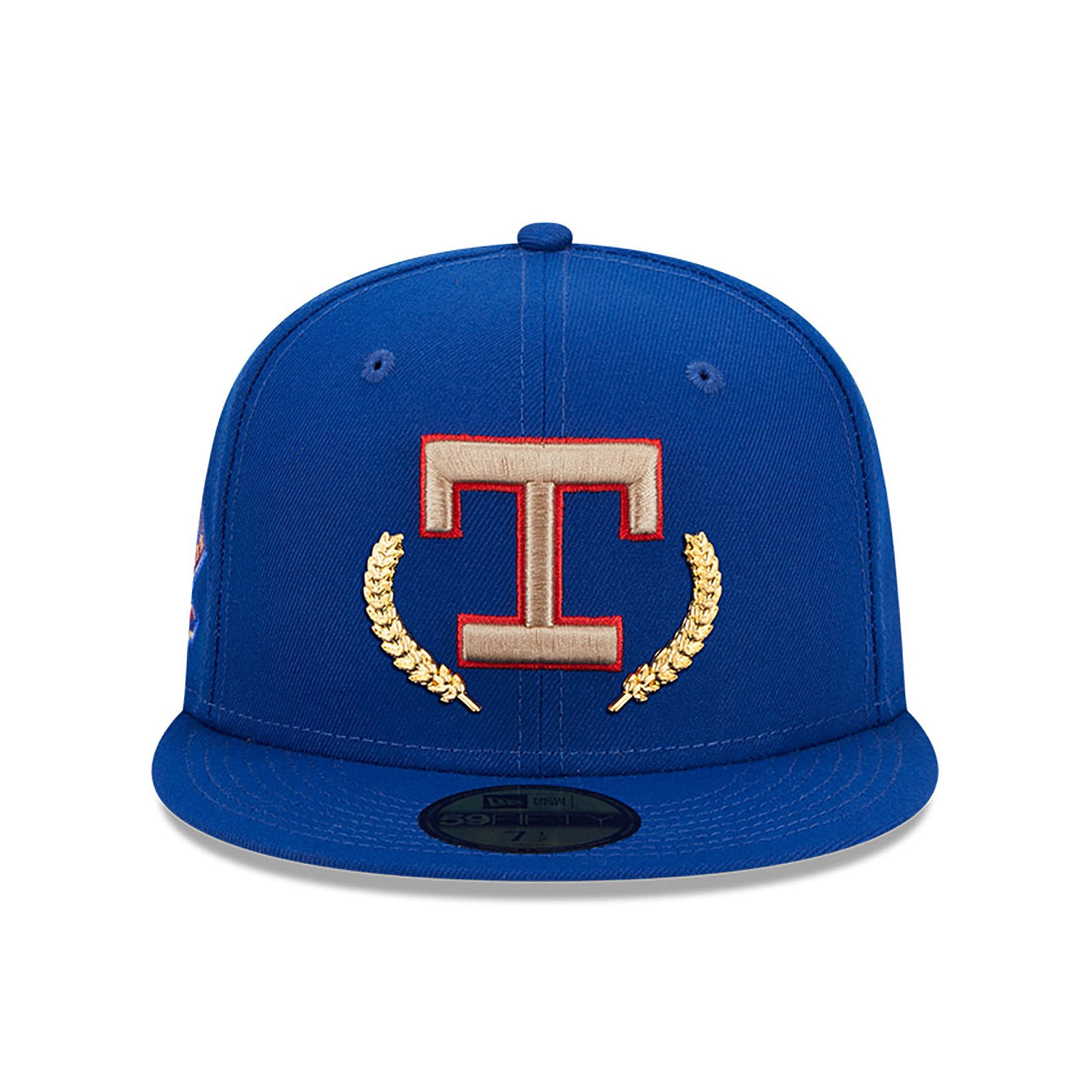 Texas Rangers Gold Leaf Blue