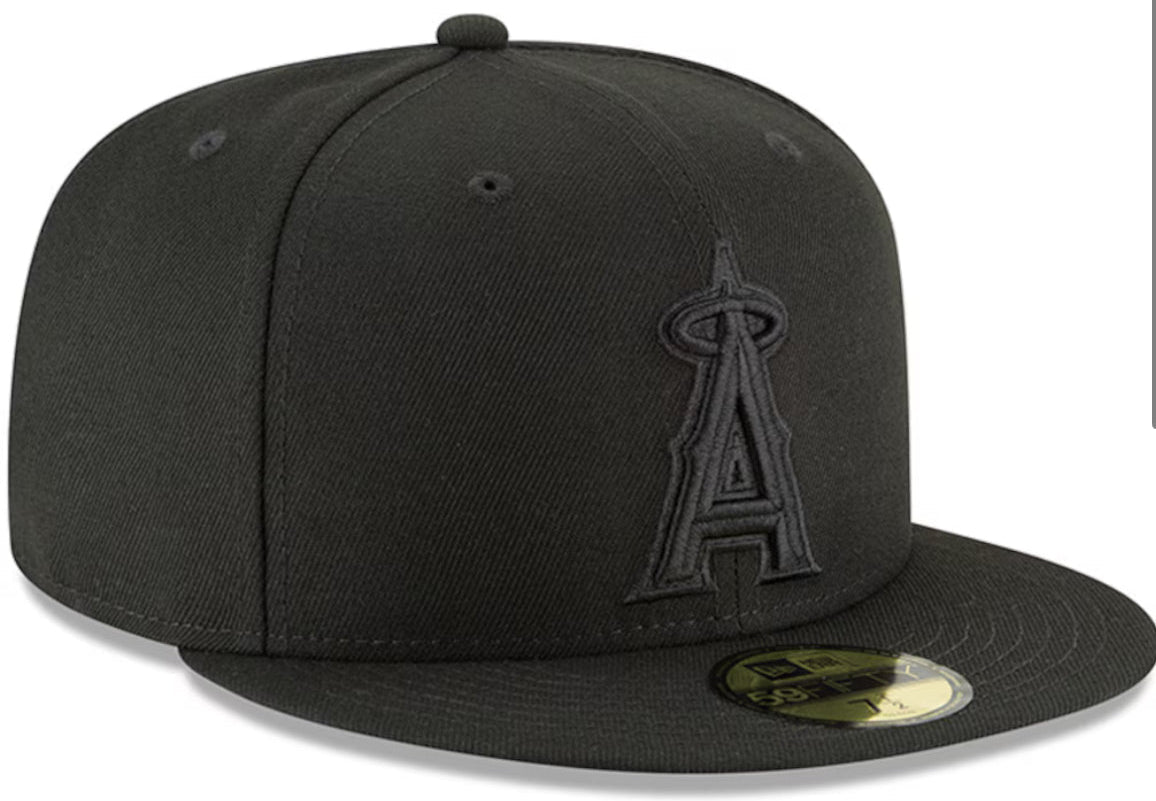 Los Angeles Angels  Blackout Basic 59FIFTY Fitted
