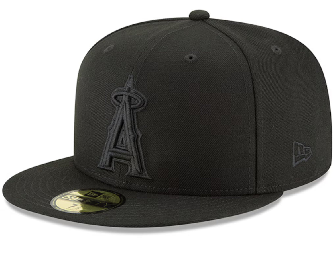 Los Angeles Angels  Blackout Basic 59FIFTY Fitted