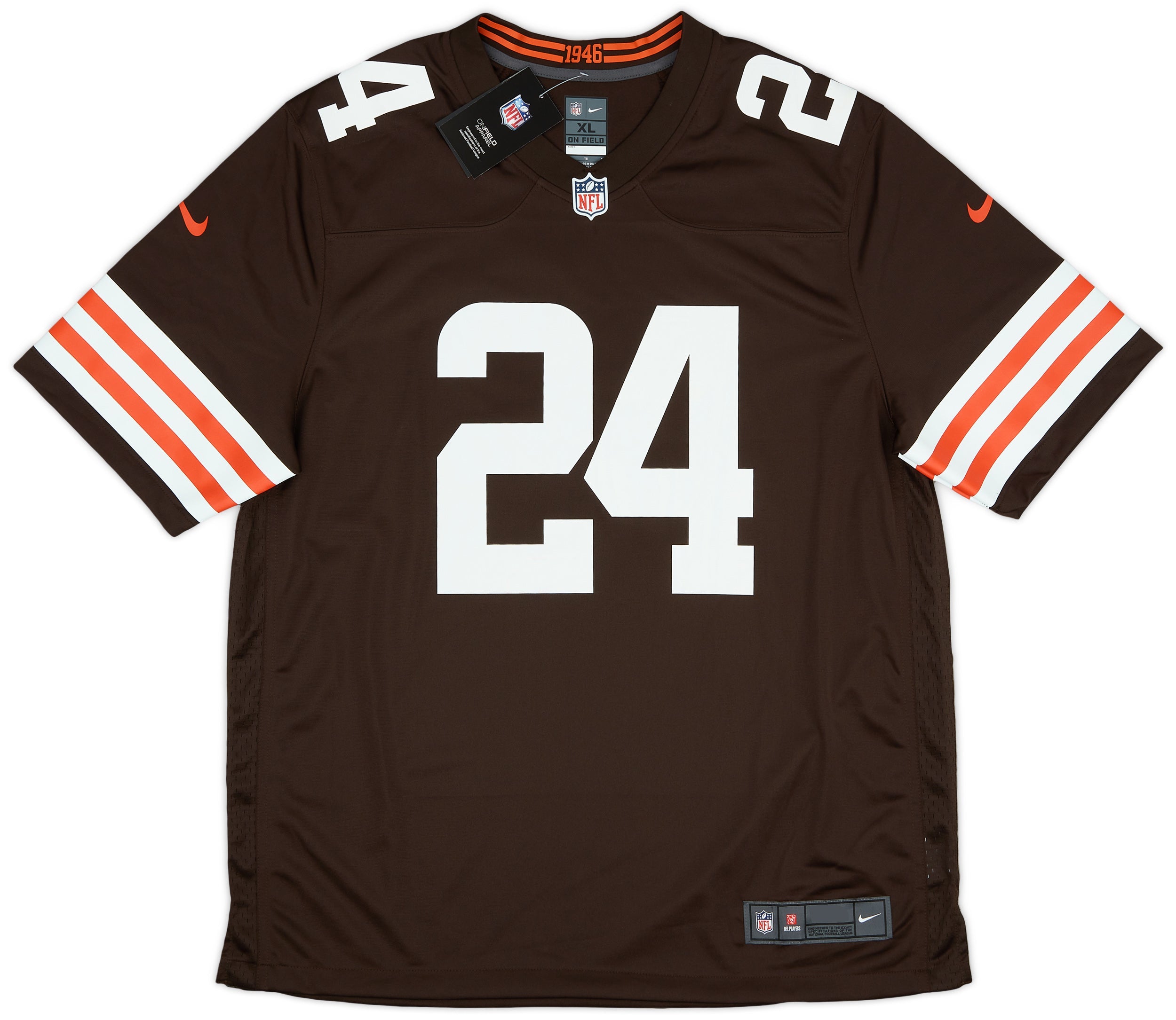 Cleveland Browns Chubb #24 Nike Game Home Jersey